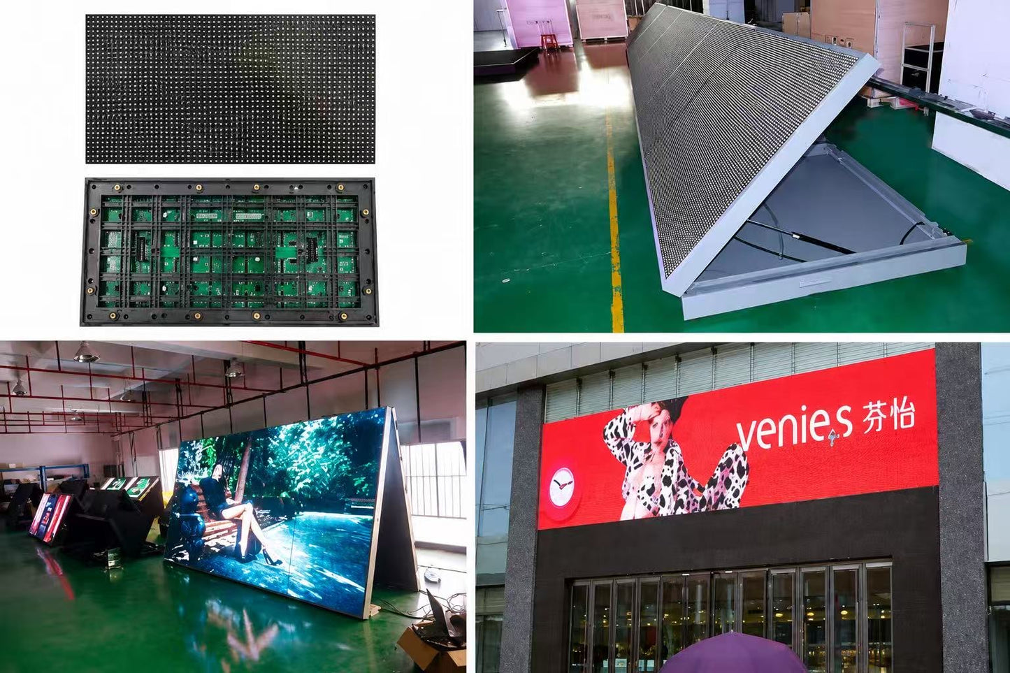 P3.91 Outdoor Front Service LED Display Package | 3m x 2m & 2m x 1m Full Colour Digital Advertising Screens