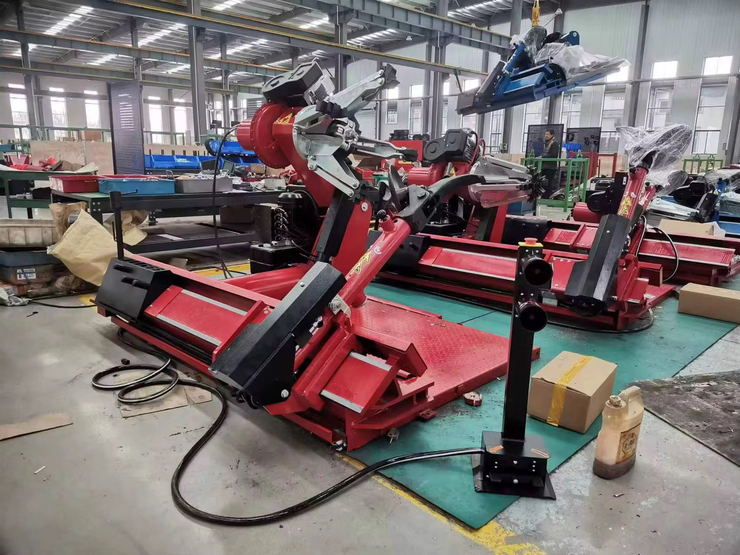 TH-T598: Fully Automatic Tire Changer for Big Trucks and Loaders