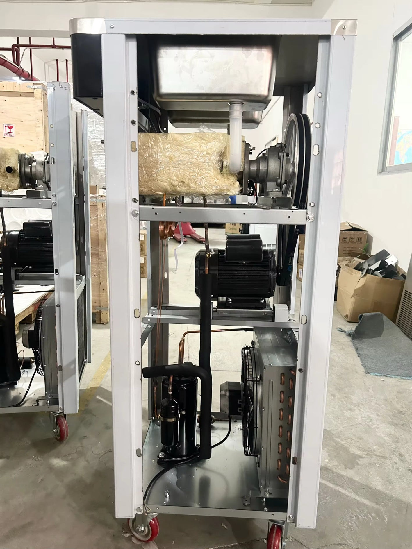 25 L FPS-25B Standing Model Stainless Steel Ice Cream Machine
