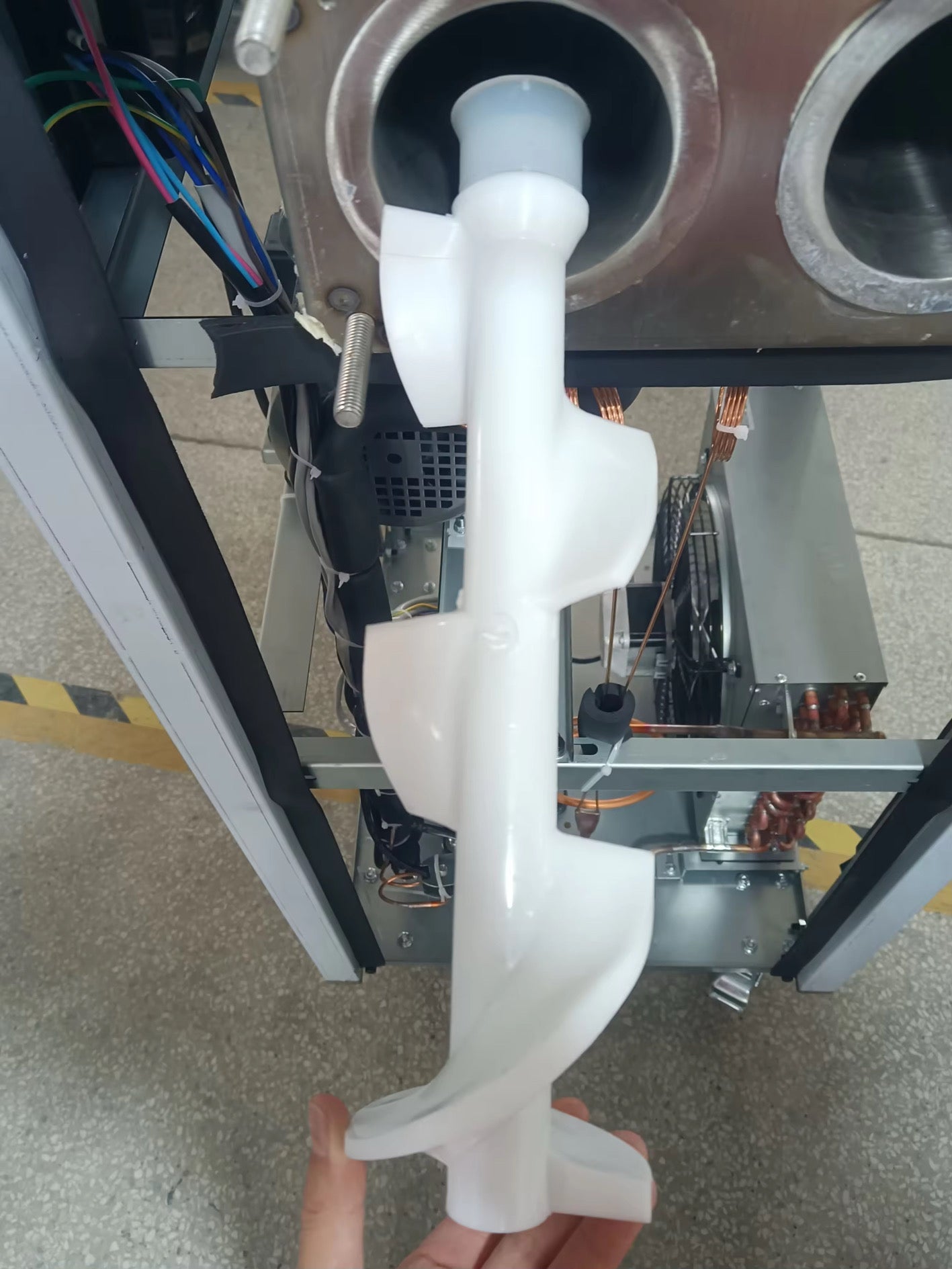 25 L FPS-25B Standing Model Stainless Steel Ice Cream Machine