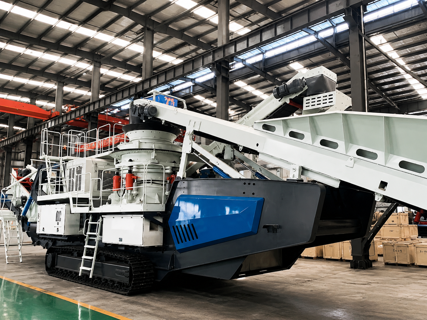 MC-150 Mobile Track-Mounted Cone Crusher | Multi-Cylinder Hydraulic | 150 Metric Tonnes Per Hour (150 t/h)