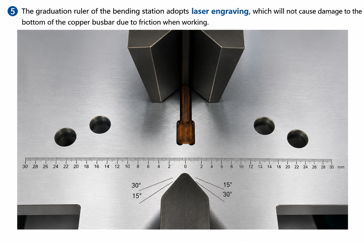 ZTMX-303K Busbar Processing Machine – Punching, Bending & Cutting for Copper and Aluminum Busbars