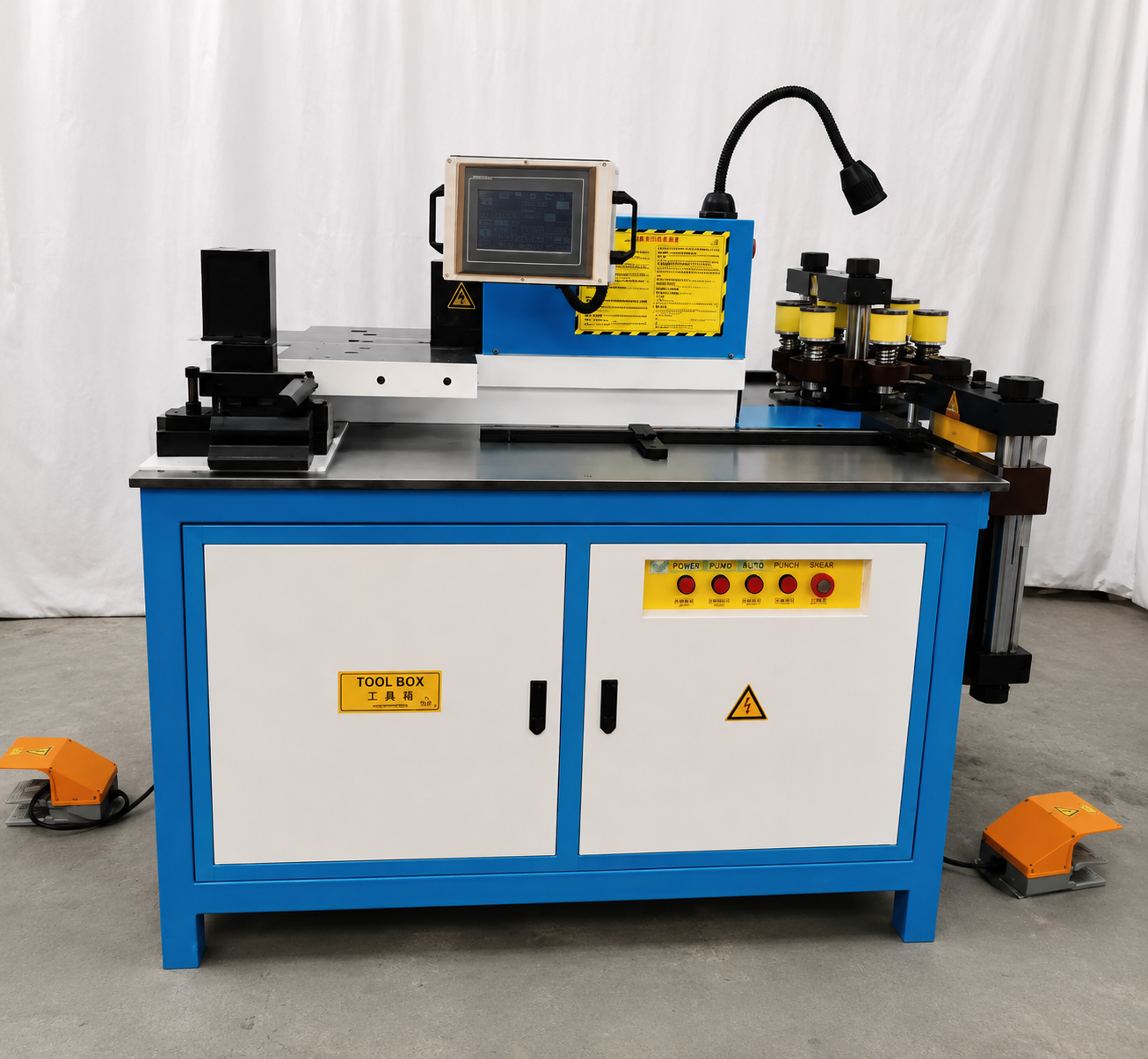 ZTMX-303K Busbar Processing Machine – Punching, Bending & Cutting for Copper and Aluminum Busbars