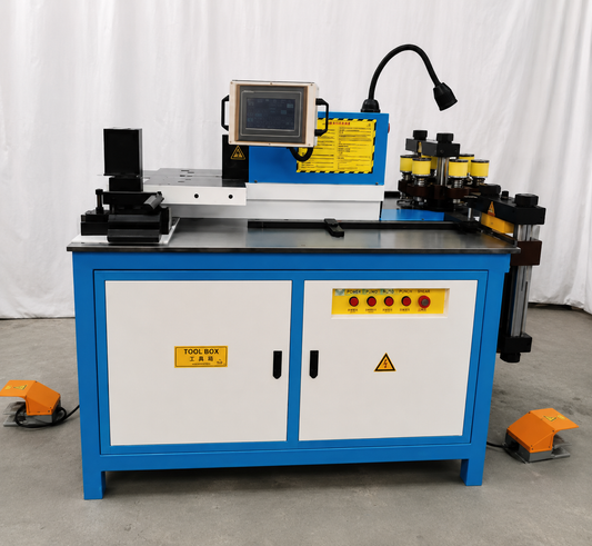 ZTMX-303K Busbar Processing Machine – Punching, Bending & Cutting for Copper and Aluminum Busbars